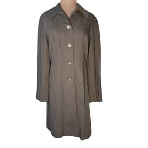 Vtg Banana Republic Lightweight Wool Minimalist Longline Blazer Jacket Womens 6